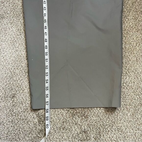 NEW Rick Owens silver metallic strapless floor length maxi gown size 8 - Picture 10 of 15